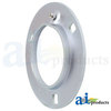 A & I Products Flange Half, Bearing; Re-Lubricatable 3 Bolt W/ Zerk 4" x4" x1" A-F3Z72-I